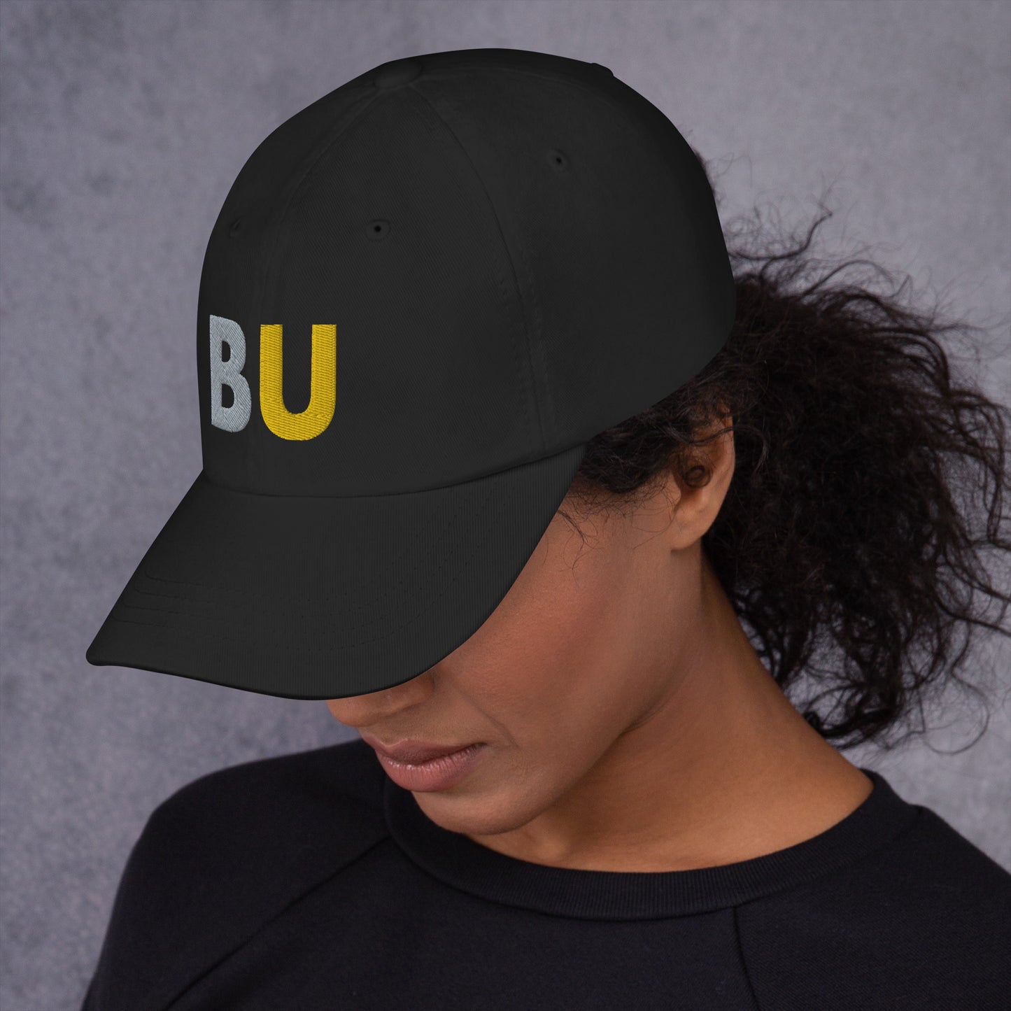 Black BrilliantU™ Dad Hat