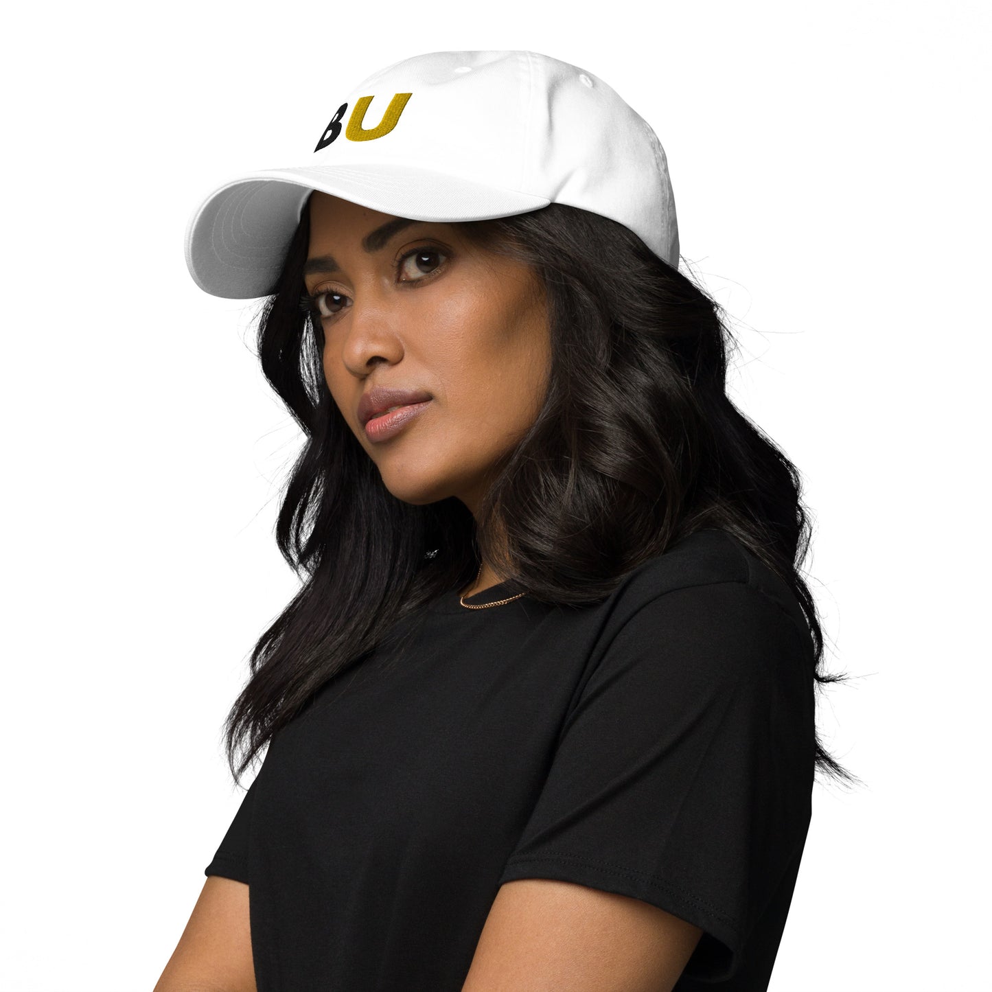 White BrilliantU™ Dad Hat