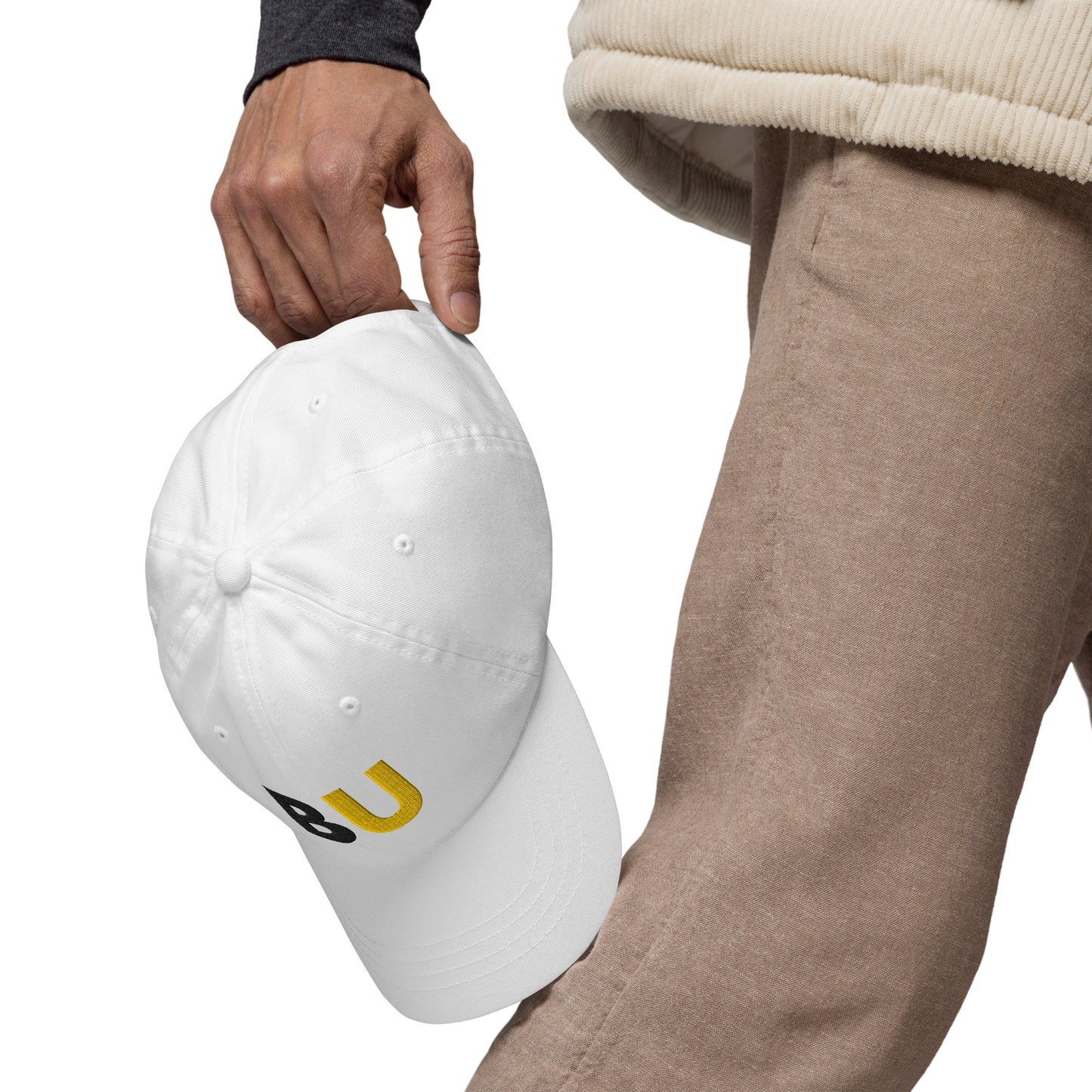 White BrilliantU™ Dad Hat