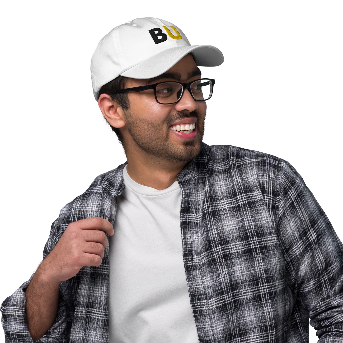 White BrilliantU™ Dad Hat