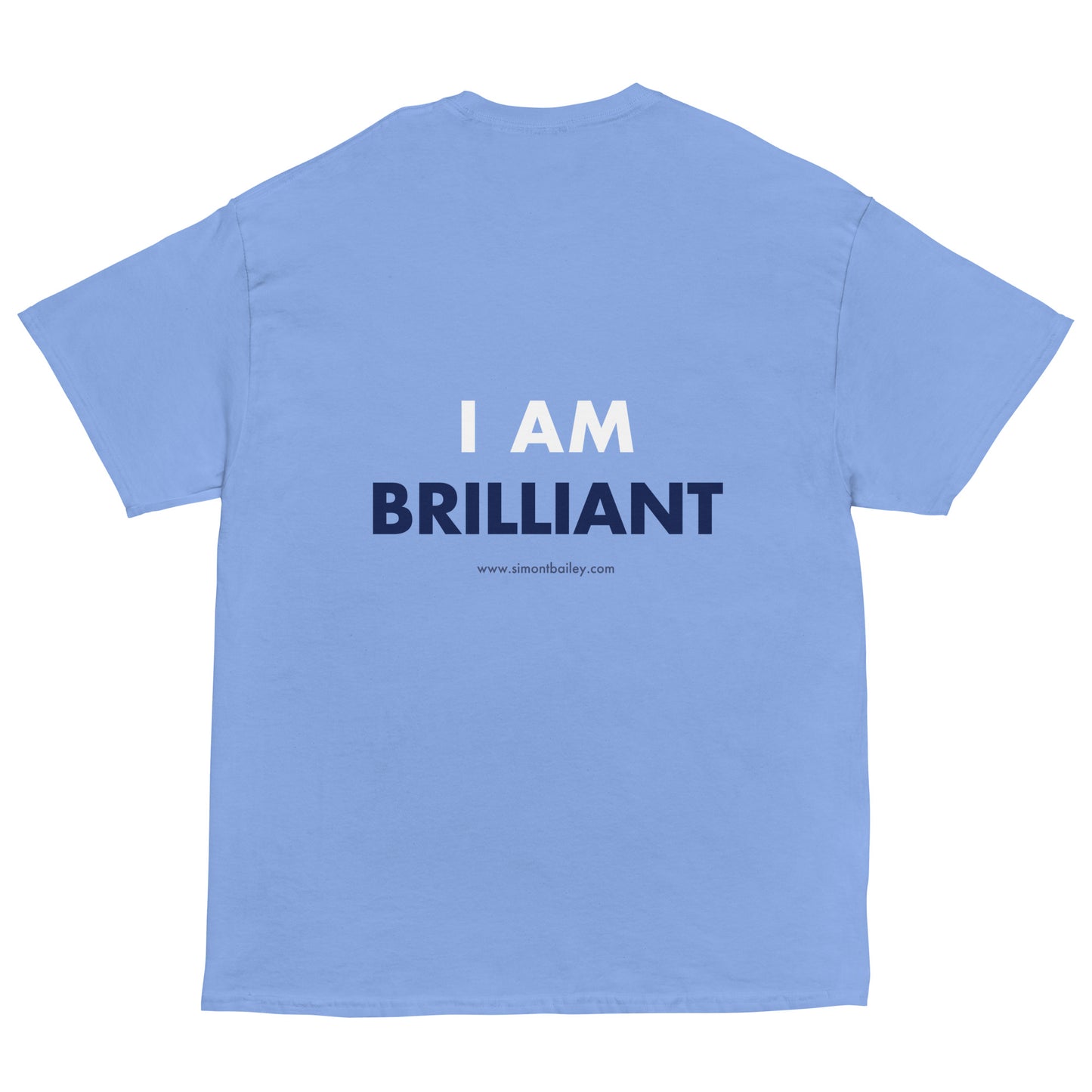 I Am Resilient and Brilliant Blue Tee